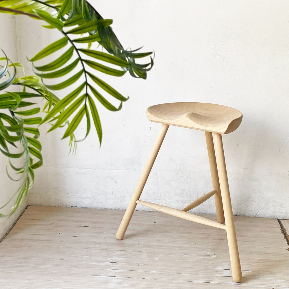 ワーナー Werner シューメーカーチェア Shoemaker Chair NO.59 スツール ビーチ材 ラーズ・ワーナー デンマーク 北欧家具 ★