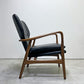 ポートランドファニチャー  Portland Furniture マンティスチェア The Mantis Chair PVCレザー 1Pソファ ミッドセンチュリー 木製フレーム  ●