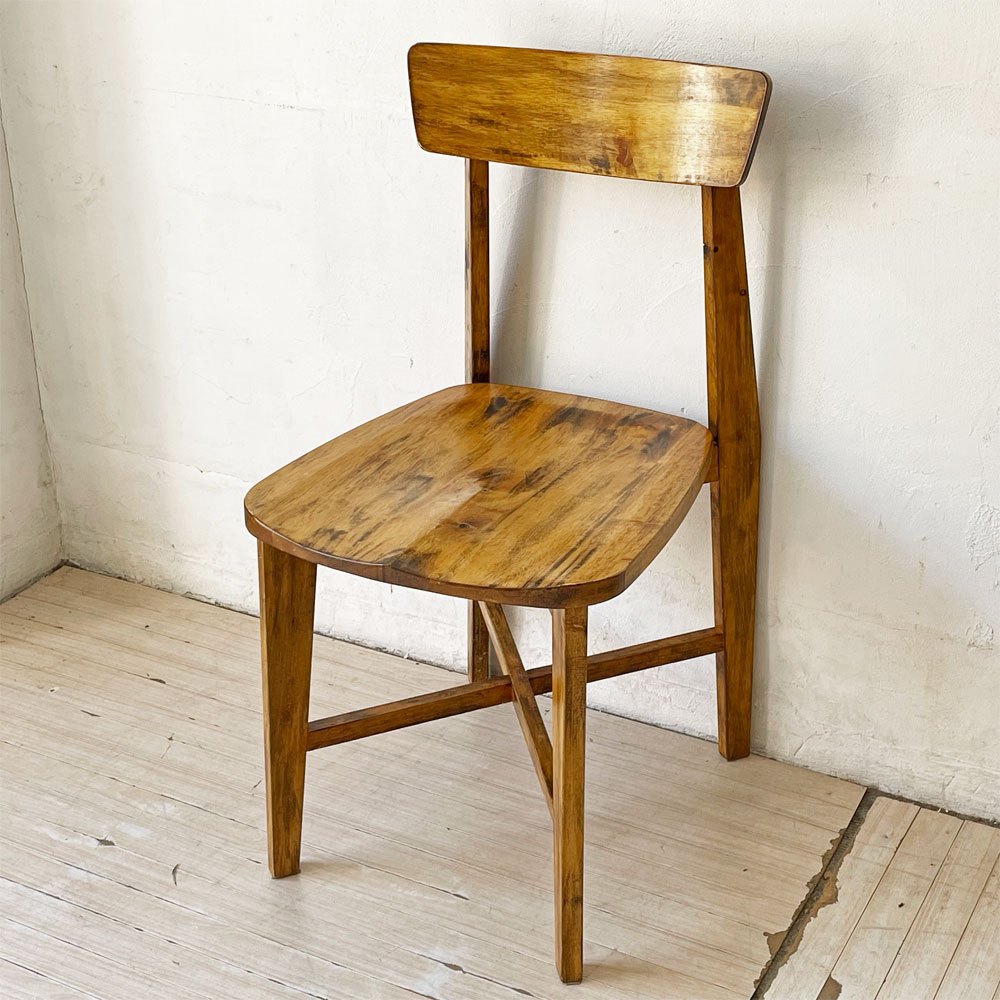 ジャーナルスタンダード journal standard Furniture j.s.F シノン ダイニングチェア CHINON CHAIR WOOD ラバーウッド材 定価￥25,300- A ★