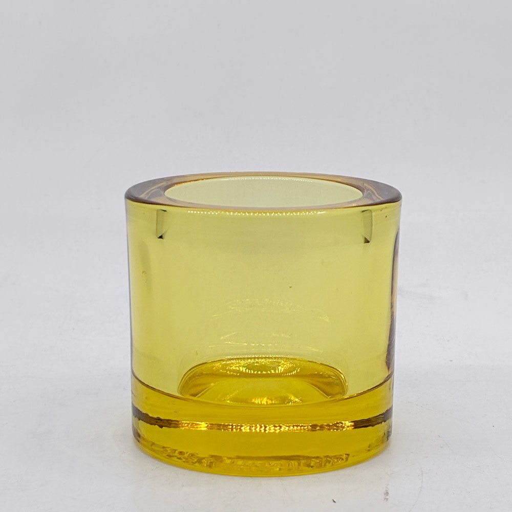 イッタラ iittala マリメッコ marimekko キビ kivi キャンドルホルダー イエロー 60mm フィンランド 北欧雑貨  ●