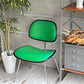 ハーマンミラー Herman Miller ツーピースプラスチックチェア Two Piece Plastic Chair DCM グリーン ブラック PVCレザー ビンテージ イームズ 希少 ♪