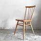 アーコール Ercol スティックバックチェア スピンドルチェア エルム材 UKビンテージ Vintage 英国家具 A ■