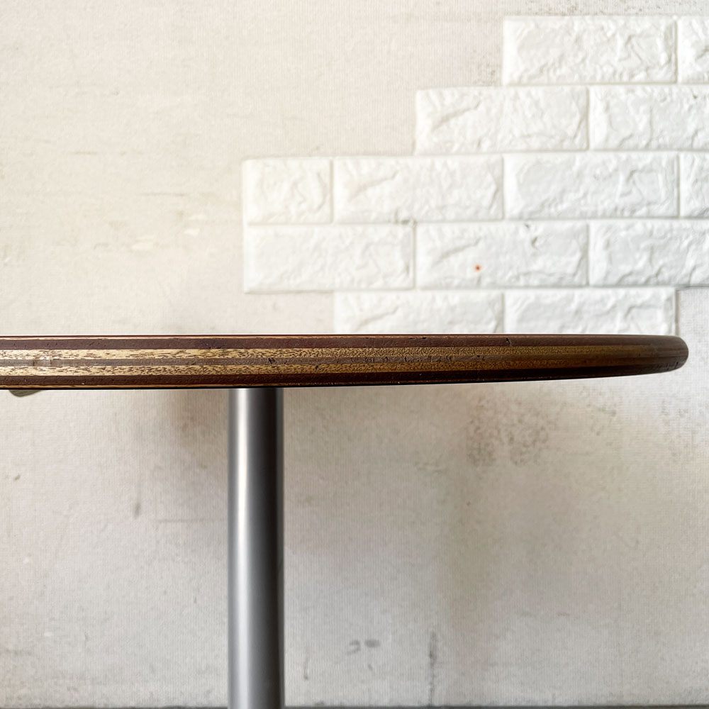 ディーアンドデパートメント D&DEPARTMENT ラワンテーブル LAUAN TABLE ROUND・02 ラウンド メラミン天板 Φ60cm 定価￥71,500- ◎