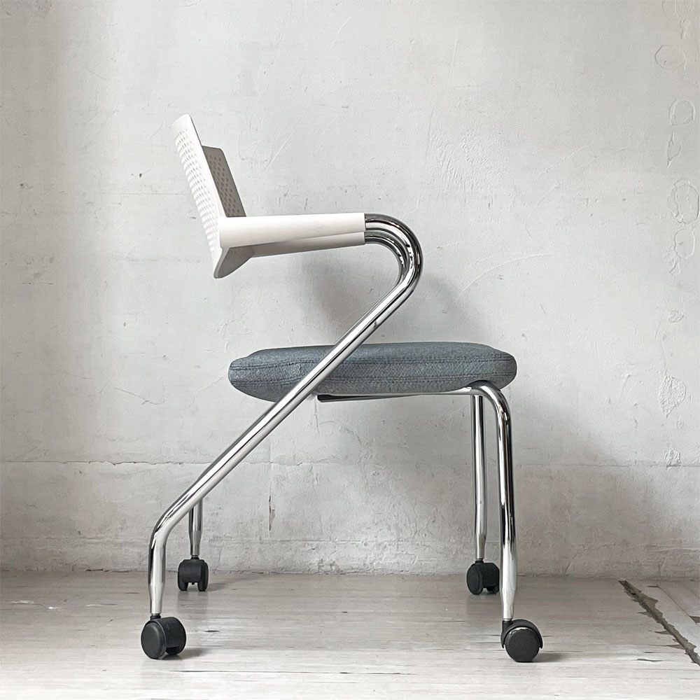 ヴィトラ vitra ビザロール Visaroll デスクチェア ミーティングチェア キャスターベース スタッキング アントニオ・チッテリオ A ★