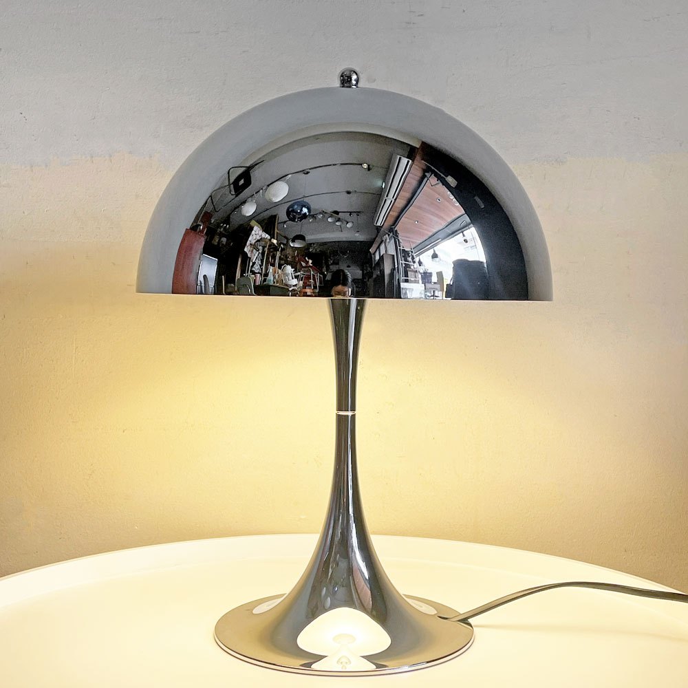 ルイスポールセン louis poulsen パンテラ320 テーブル 卓上照明 テーブルランプ シルヴァークローム ヴェルナーパントン Verner Panton 箱付き ■