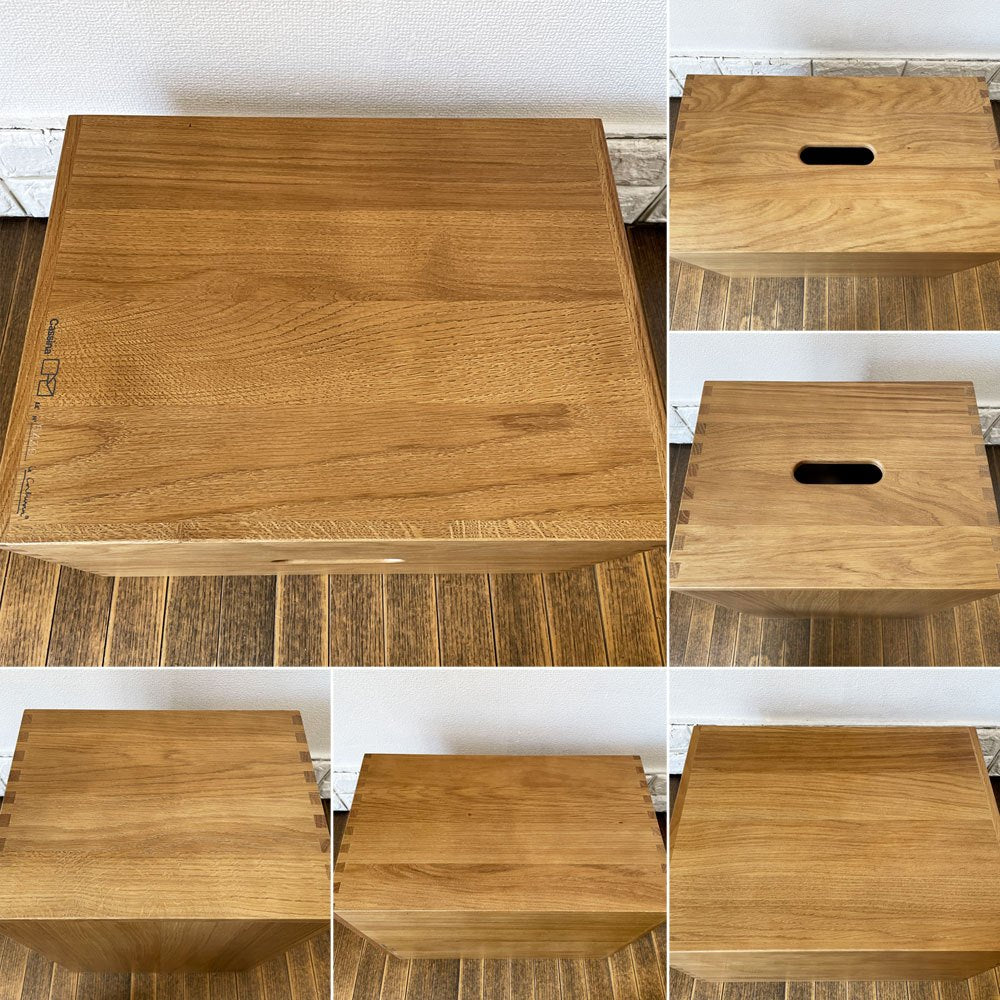 カッシーナ Cassina LC14 タブレ メゾン ドゥ ブラジル TABOURET MAISON DU BRESIL スツール サイドテーブル W33cm ル・コルビュジエ LE CORBUSIER イタリア ◎