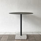 ヘイ HAY テラゾー TERRAZZO TABLE ラウンドテーブル カフェテーブル アンスラサイト×グレーベース 人工大理石 デンマーク 北欧家具 ◇