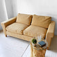 トラックファニチャー TRUCK FURNITURE FKソファ FK SOFA Jr. 2P ウォールナット無垢材 フェザークッション 新品張地張替済 ★