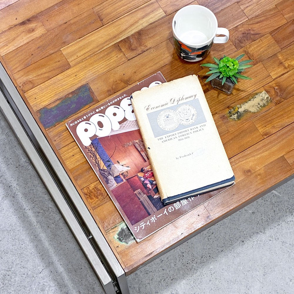 ディーボディ d-Bodhi フェルム FERUM コーヒーテーブル ローテーブル Lサイズ チーク古材 アイアン W120cm インダストリアル アスプルンド ASPLUND取扱 ●
