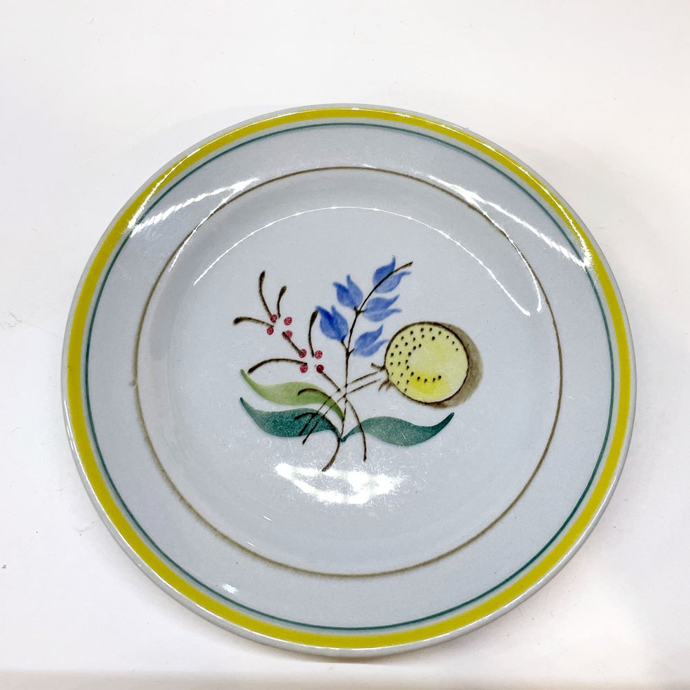 アラビア ARABIA ウィンドフラワー Wind Flower プレート Φ15㎝ 北欧ビンテージ オルガ・オソ 1960年代 北欧食器 A ★