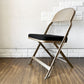 クラリン CLARIN フォールディングチェア FOLDING CHAIR シートクッション ブラック 折りたたみ アメリカ製 P.F.S.取扱 廃番仕様 ◎