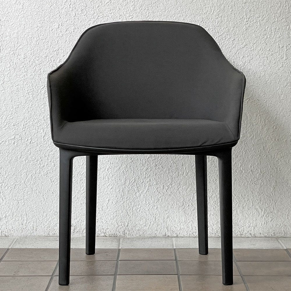 ヴィトラ Vitra ソフトシェル SOFTSHELL アームチェア 4レッグベース ロナン＆エルワン・ブルレック ダークグレー 定価111,100円 ◇
