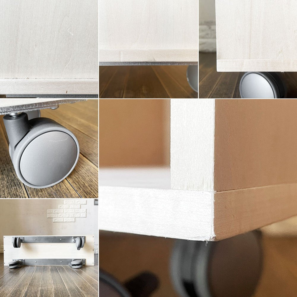 マルゲリータ margherita ストレージカート Storage Cart キャスター付き CD収納カート SC-CD CDラック 4列4段 16コマ W70cm 定価￥39,380- ◎