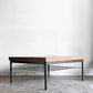 トラックファニチャー TRUCK FURNITURE オークアイアンレッグ ローテーブル OAK IRON-LEG LOW TABLE センターテーブル オーク無垢材 インダストリアル ■