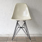 ハーマンミラー Herman Miller サイドシェルチェア セカンド 2nd ビンテージ FRP製 パーチメント エッフェルベース C&R イームズ ミッドセンチュリー ◇