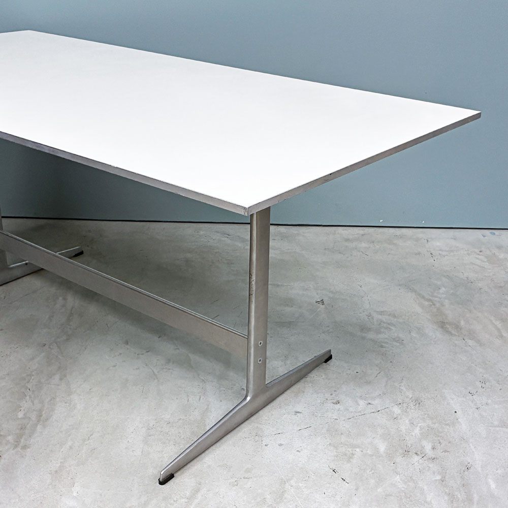 フリッツハンセン Fritz Hansen D438 シェーカーベース SHAKER BASE ダイニングテーブル W160cm ブルーノ・マットソン アルネ・ヤコブセン デンマーク 北欧家具  ◎