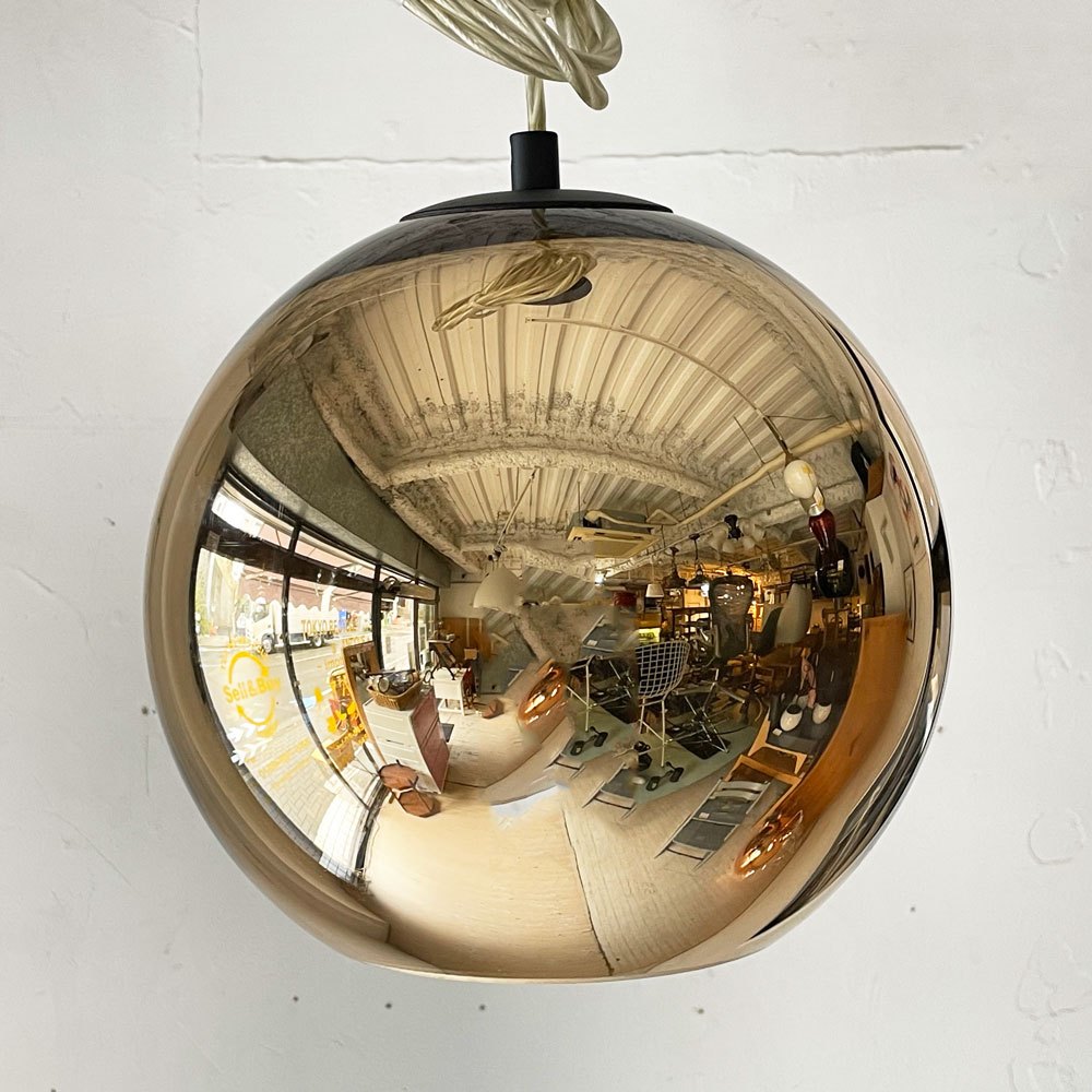 トムディクソン Tom Dixon コッパー Copper Round Pendant 25 ペンダントライト ラウンド ブロンズ 箱付 定価￥70,180- 廃番 ★