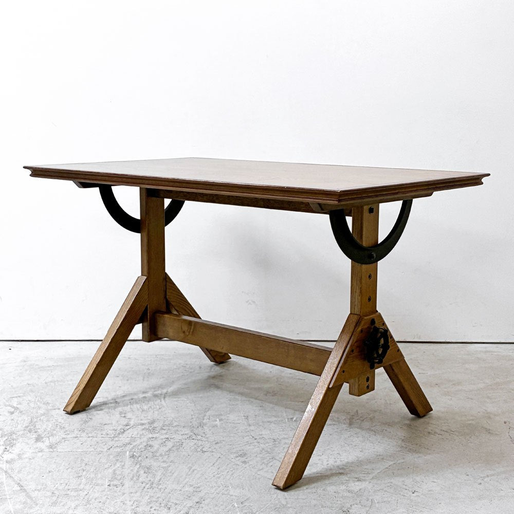 アクメファニチャー ACME Furniture フィルモアテーブル FILLMORE TABLE Sサイズ W115cm オーク材 アイアン インダストリアル ●