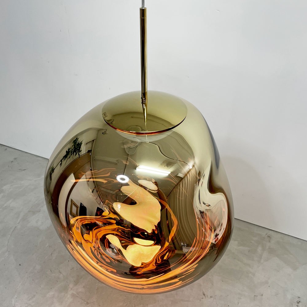 トムディクソン Tom Dixon メルト MELT 50 クローム ペンダントライト ヤマギワ取扱 未使用品 箱付 定価￥275,000- ●