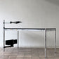 ユーエスエムハラー USMハラー USM Haller モジュラーファニチャー ハラーテーブル ワークデスク オーク材 W150cm トレイ＆スイングアーム付き ブラック ◇