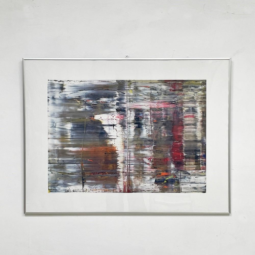 ゲルハルト・リヒター Gerhard Richter アブストラクト・ペインティング Abstract Painting (726) ポスター フレーム ●
