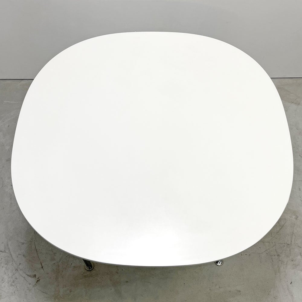 フリッツハンセン Fritz Hansen B603 スーパー円テーブル Bテーブル ダイニングテーブル 100x100cm  ピート・ヘイン アルネ・ヤコブセン ブルーノ・マットソン デンマーク 北欧家具 ●