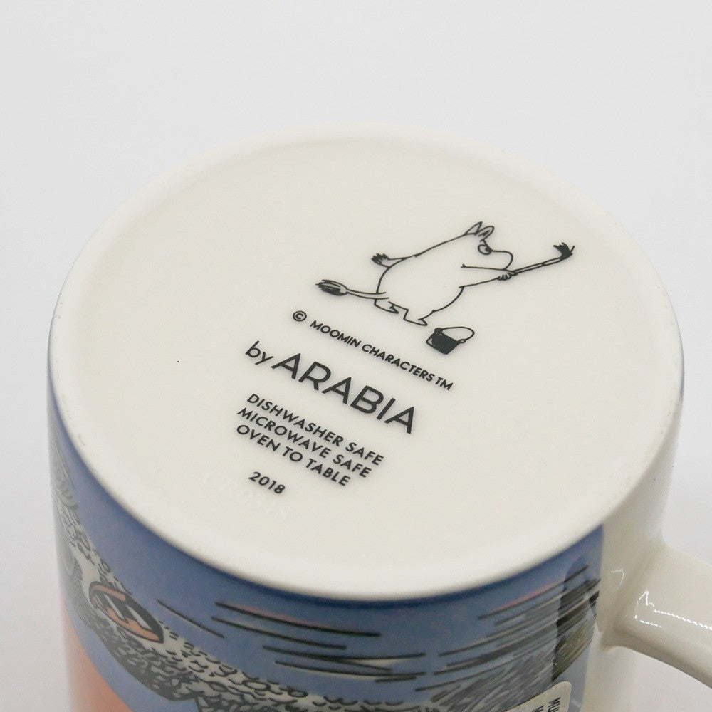アラビア ARABIA ムーミンマグ MOOMIN ムーミンズデイ ムーミンの日 2018年 一日限定販売 フィンランド 北欧食器 箱付き ●