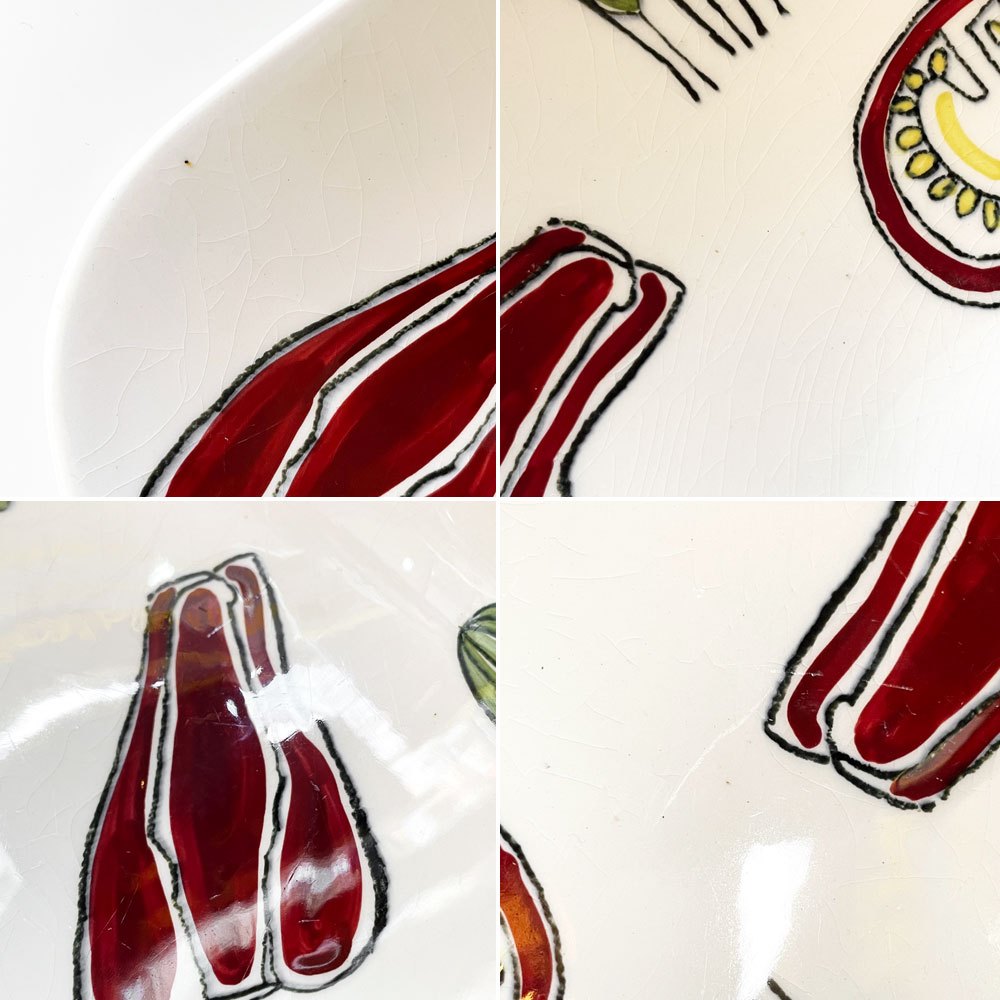 ミッドウィンター Midwinter サラダウェア SALAD WARE サービングボウル サラダボウル スクエア テレンス・コンラン UKビンテージ ◎