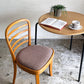 トーネット THONET ライターチェア leiter chair ダイニングチェア ベントウッド ラダーバック ファブリックシート 木製 W44cm ビンテージ ■