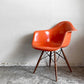 ハーマンミラー Herman Miller アームシェルチェア セカンド 2nd FRP レッドオレンジ ドゥエルレッグ  C&Rイームズ ミッドセンチュリー ■