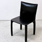 カッシーナ Cassina キャブチェア 412 CAB CHAIR アームレス 最高級本革 マリオ・ベリーニ MoMA 永久展示品 イタリアンモダン ●