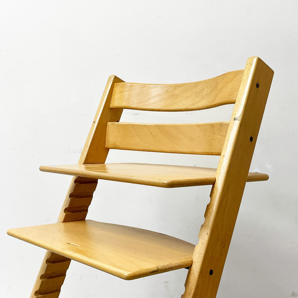 ストッケ STOKKE トリップトラップ TRIPP TRAPP ベビーチェア キッズチェア S/N4～ ノルウェー 北欧家具 ●