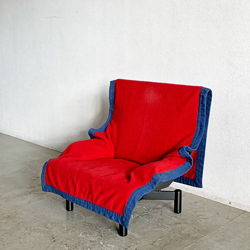カッシーナ Cassina シンドバッド Sindbad 1Pソファ アーム ラウンジチェア ヴィコ・マジストレッティ 希少 B 〓
