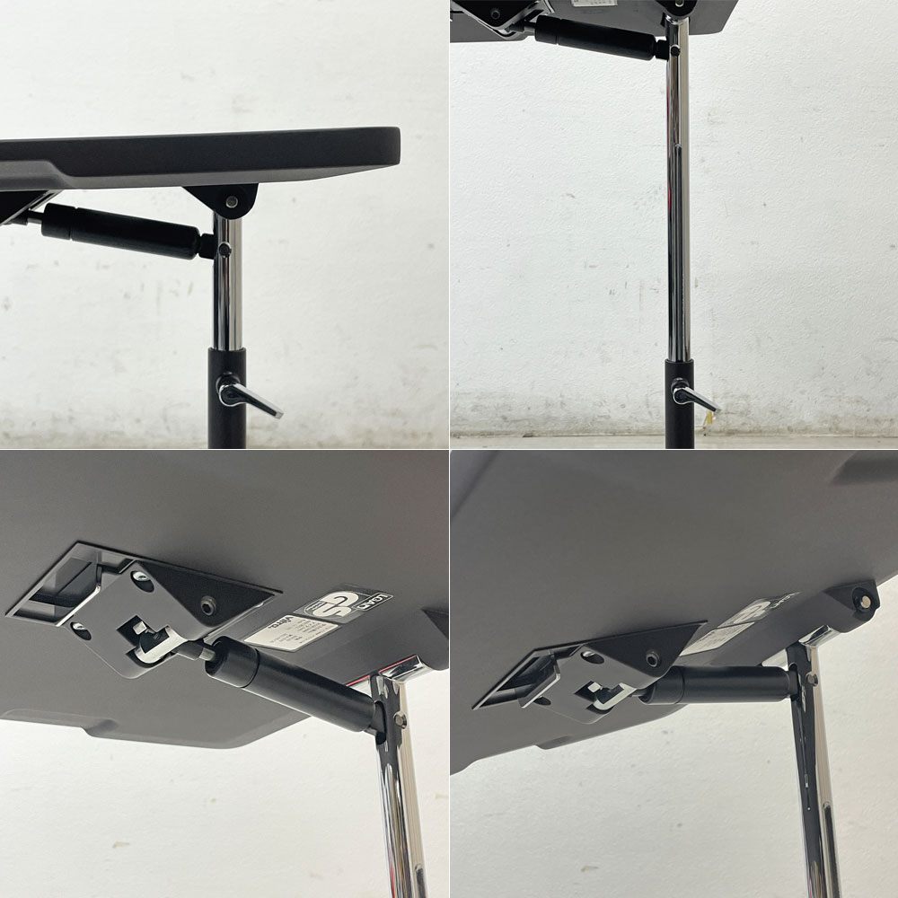ヴィトラ Vitra ネステーブル NESTABLE ベーシックダーク ジャスパー モリソン Jasper Ｍorrison サイドテーブル 昇降式 ●