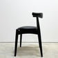 カールハンセン＆サン Carl Hansen & Son CH20 エルボーチェア オールブラック ビーチ材 レザー ハンス・J・ウェグナー 美品 ●