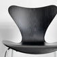 フリッツハンセン Fritz Hansen セブンチェア ダイニングチェア カラードアッシュ ブラック アルネ・ヤコブセン 北欧 デンマーク 定価￥75,680- 美品 B■