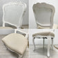 サラグレース Sarah Grace SGD デビュー ダイニングチェア DEBUT DINING CHAIR CHARM BD WHITE&NATURAL LINEN ラタンバック アンティーク風 参考定価 \55,000- D ●