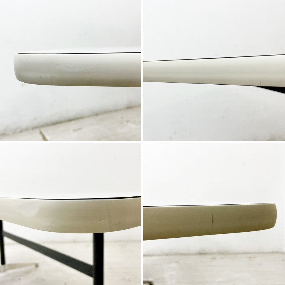 ハーマンミラー Herman Miller コントラクトテーブル ワークデスク レクタングル W180cm C&R イームズ ミッドセンチュリー ●