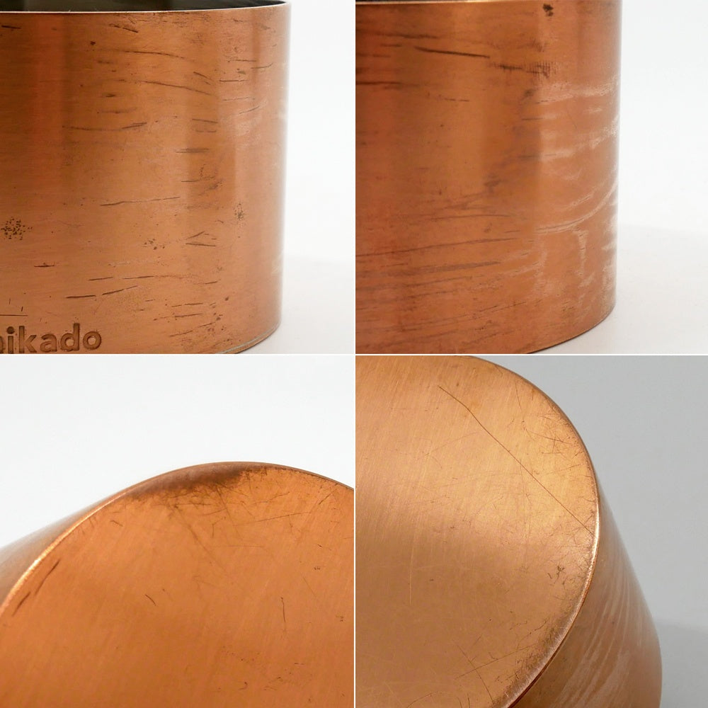 開化堂 Kaikado カッパー プレシャスボックス Copper precious box x-small w/wooden lid  銅製 木蓋 杉材 八木隆裕 京都 伝統工芸 定価38,500円 B ●