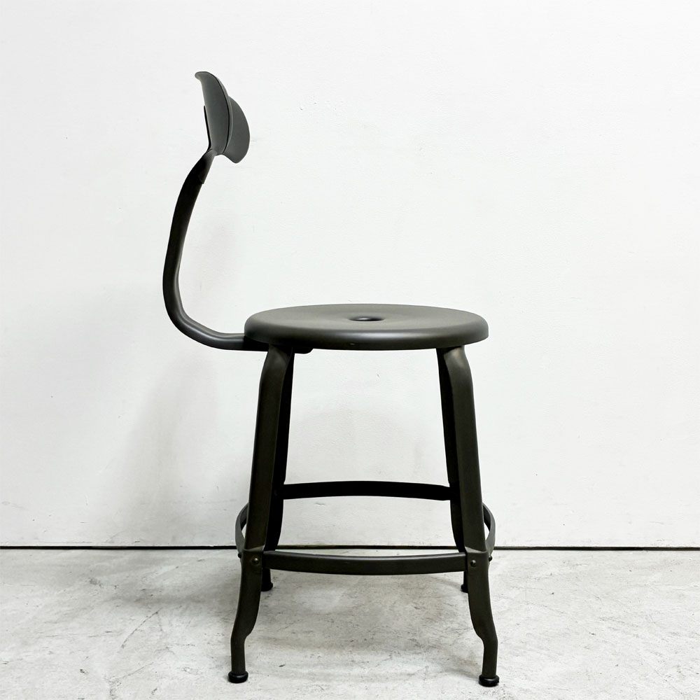 フェールトラヴァイユ FER TRAVAIL ニコルチェア NICOLLE Chair SH45 ダイニングチェア スチール マットクリア仕上げ 別注モデル インダストリアル フランス C ●