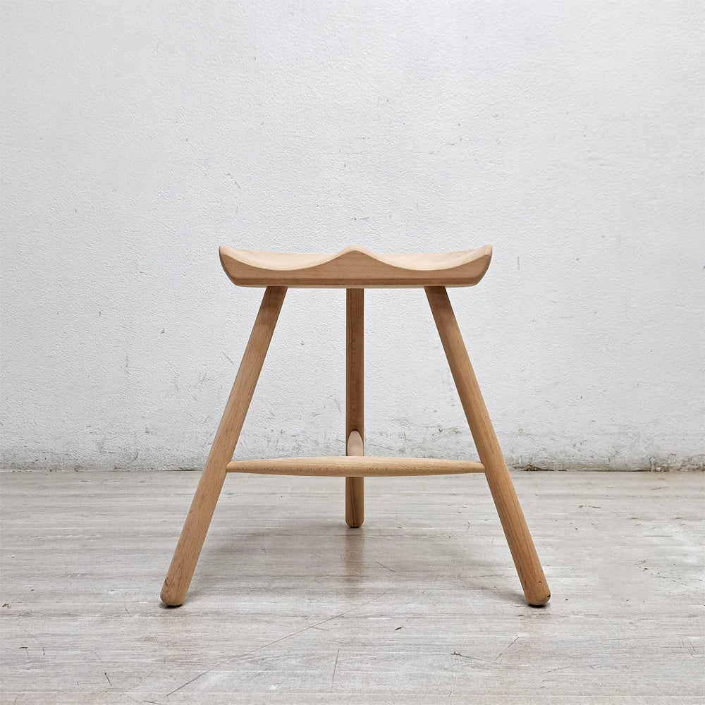 ワーナー Werner シューメーカーチェア Shoemaker Chair NO.49 スツール ビーチ材 ラーズ・ワーナー デンマーク 北欧家具 ●