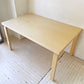 アルテック artek TABLE 82B ダイニングテーブル バーチ材 ラッカー W135×D85 アルヴァ・アアルト 北欧 デンマーク 定価￥261,800- ★