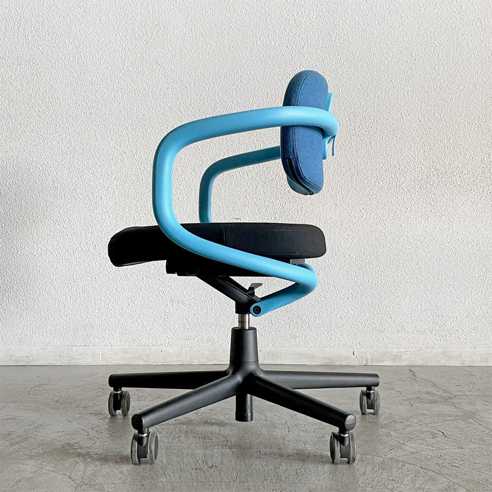 ヴィトラ Vitra オールスター Allstar オフィスチェア デスクチェア ブルー×ブラック コンスタンチン・グルチッチ 定価￥163,900- 〓