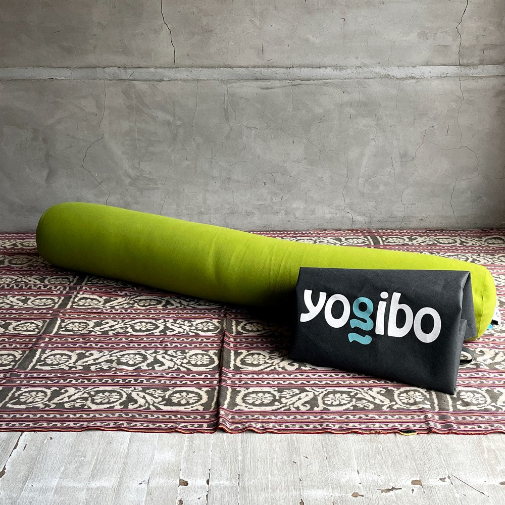 ヨギボー Yogibo ロールミディ Roll Midi ビーズクッション 抱き枕 ライムグリーン 未使用品  定価￥10,890- ♪