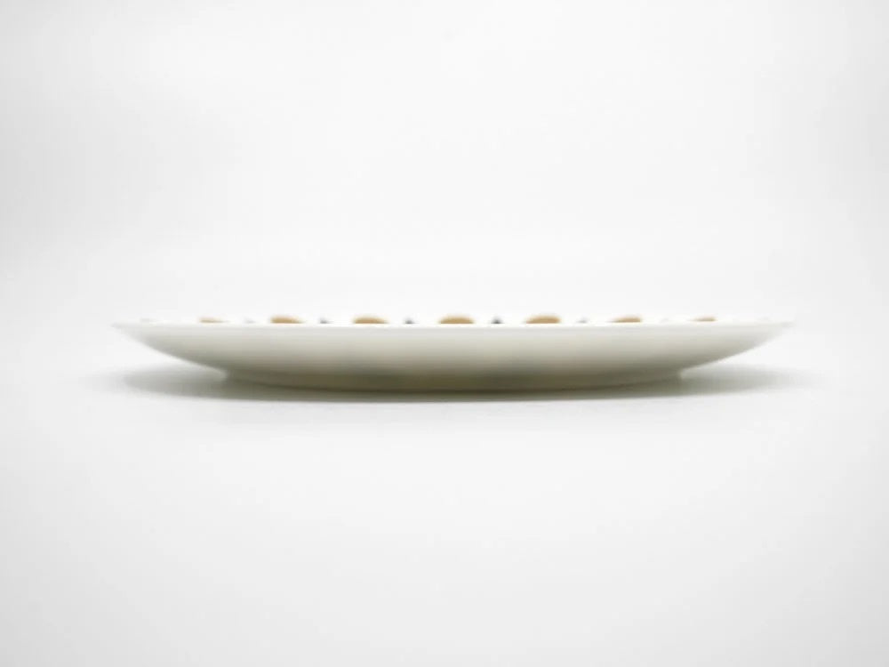 ウェッジウッド WEDGWOOD ディアブロ DIABLO サラダプレート W20cm スージークーパー Susie Cooper 英国食器 ビンテージ ●