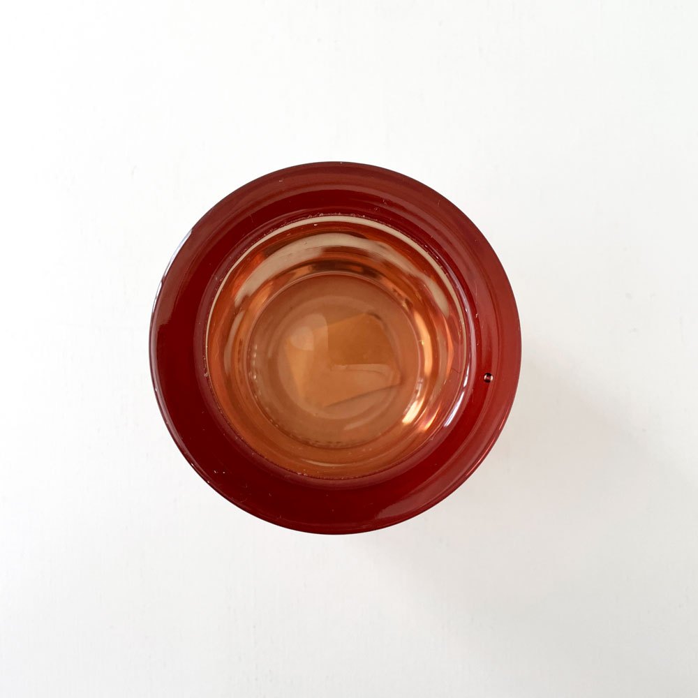 イッタラ iittala マリメッコ marimekko キビ kivi キャンドルホルダー ローズオリーブ 60mm 箱付 ヘイッキ・オルヴォラ フィンランド 廃番カラー ◎