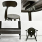 フェールトラヴァイユ FER TRAVAIL ニコルチェア NICOLLE Chair SH45 ダイニングチェア スチール マットクリア仕上げ 別注モデル インダストリアル フランス B ●