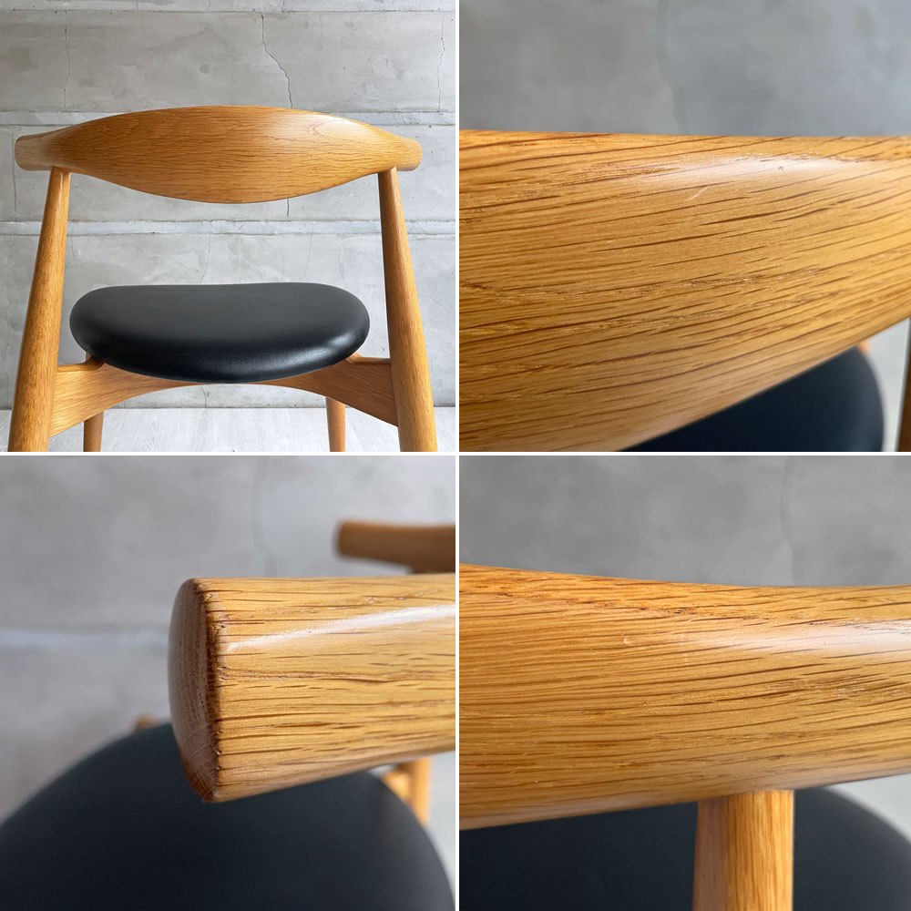 カールハンセン＆サン Carl Hansen & Son CH20 エルボーチェア ダイニングチェア オーク材 レザー 本革 ハンス・J・ウェグナー ♪