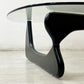イサムノグチ Isamu Noguchi コーヒーテーブル Coffee Table ガラス天板厚13mm リプロダクト品 デザイナーズ家具 名作 ●