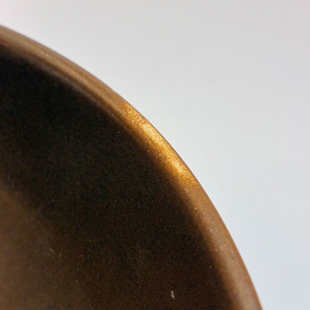 クピターンサビ Kupittaan Savi サービングボウル ハンドペイント 二層釉薬 22.5cm フィンランドビンテージ 北欧食器 ★